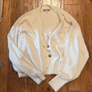Urban Outfitters Cream Knit Sweater